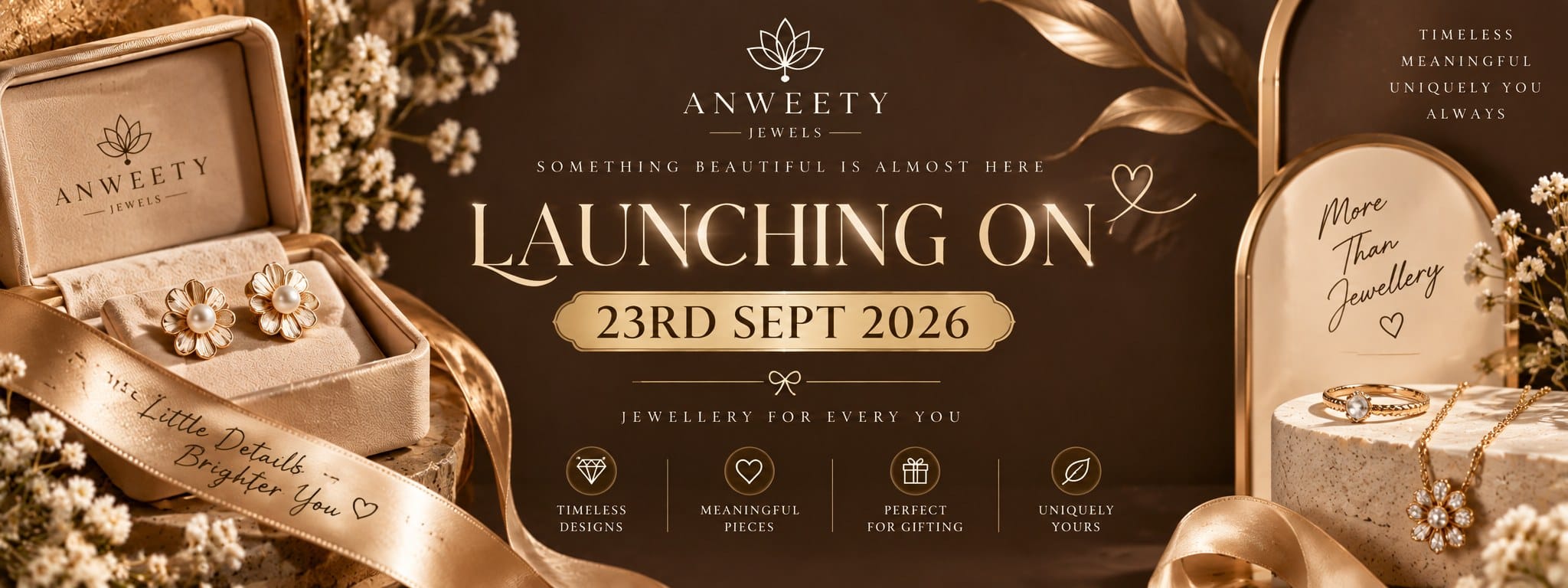 Anweety Jewels launching on 23rd September 2026